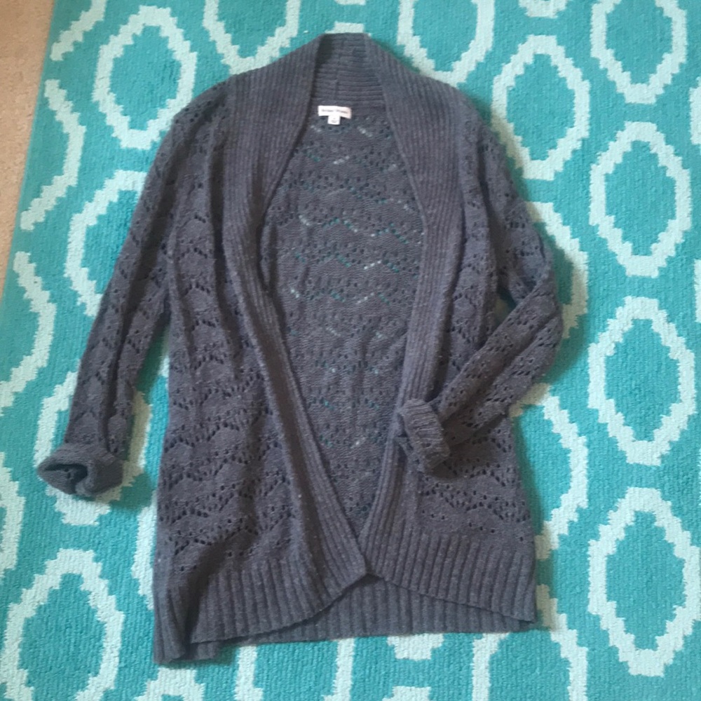 Gray Cardigan